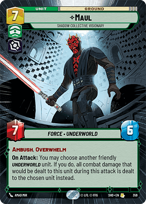 Maul, Shadow Collective Visionary - HYPERSPACE — image 1