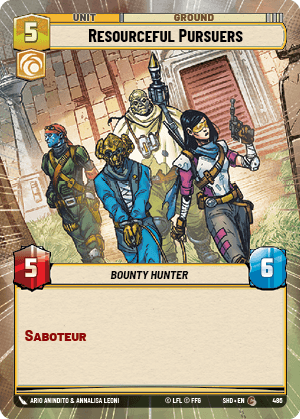 Resourceful Pursuers - HYPERSPACE FOIL — image 1