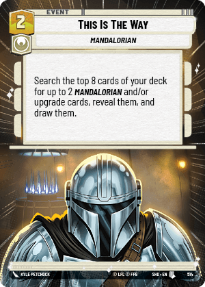 This Is The Way - HYPERSPACE FOIL — image 1