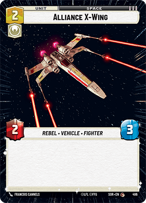 Alliance X-Wing - HYPERSPACE FOIL — image 1