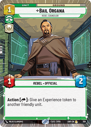 Bail Organa, Rebel Councilor - HYPERSPACE — image 1