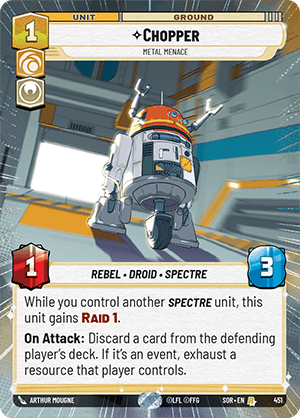 Chopper, Metal Menace - HYPERSPACE — image 1