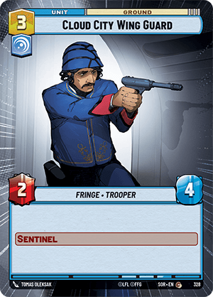 Cloud City Wing Guard - HYPERSPACE FOIL — image 1