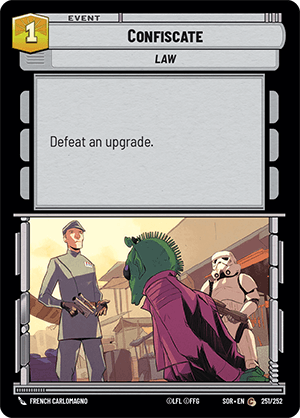 Confiscate - FOIL — image 1