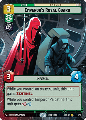 Emperor's Royal Guard - HYPERSPACE FOIL — image 1