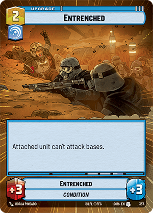 Entrenched - HYPERSPACE FOIL — image 1
