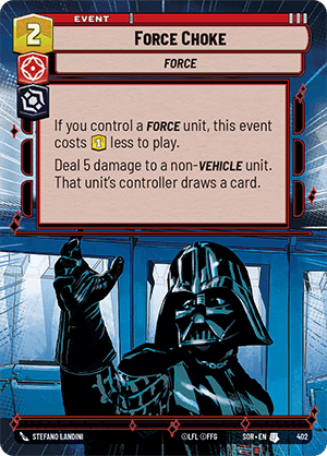 Force Choke - HYPERSPACE — image 1
