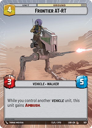 Frontier AT-RT - HYPERSPACE FOIL — image 1