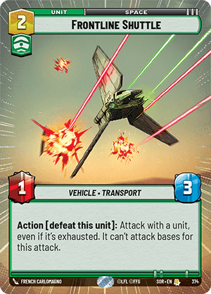 Frontline Shuttle - HYPERSPACE — image 1