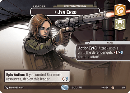 Jyn Erso, Resisting Oppression - SHOWCASE — image 1
