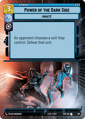 Power of the Dark Side - HYPERSPACE FOIL — image 1