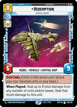 Redemption, Medical Frigate - FOIL — image 1