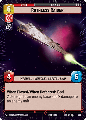 Ruthless Raider - HYPERSPACE FOIL — image 1