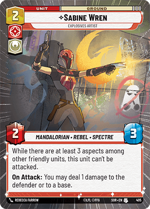 Sabine Wren, Explosives Artist - HYPERSPACE — image 1