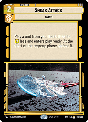 Sneak Attack - FOIL — image 1