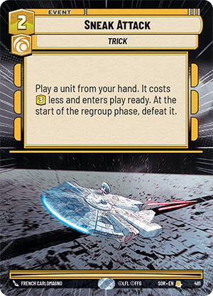 Sneak Attack - HYPERSPACE — image 1
