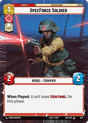 SpecForce Soldier - HYPERSPACE FOIL — image 1