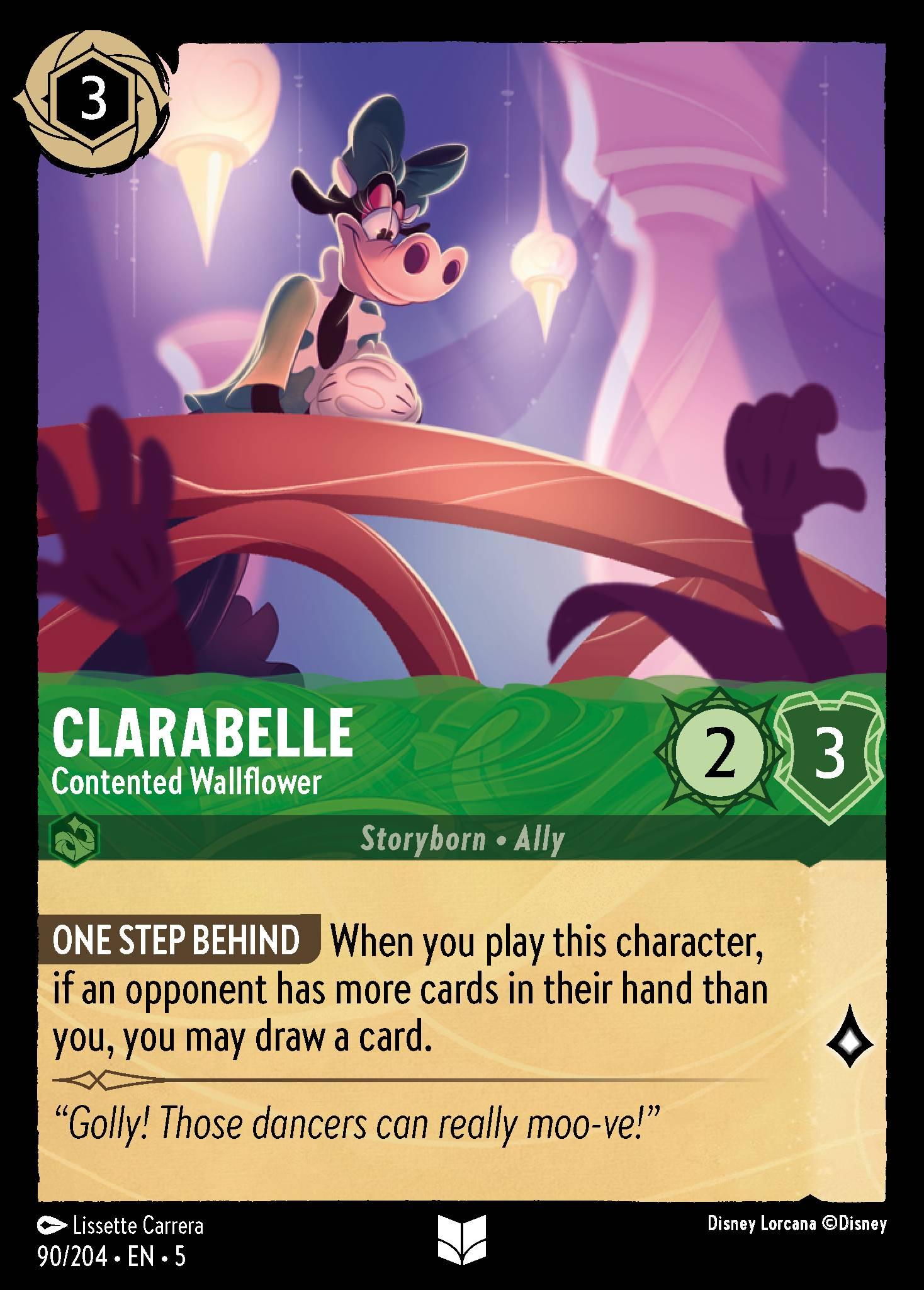 Clarabelle, Contented Wallflower - FOIL — image 1