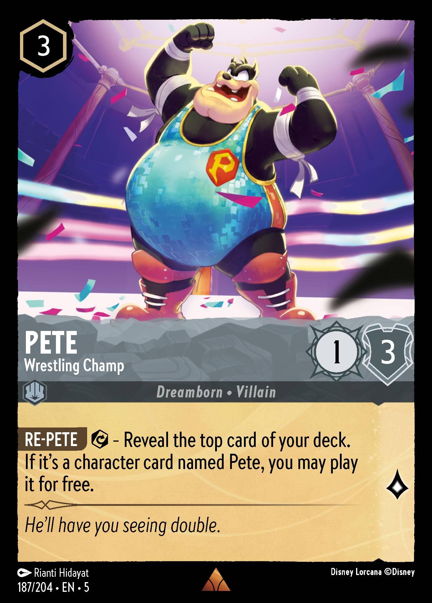 Pete, Wrestling Champ — image 1