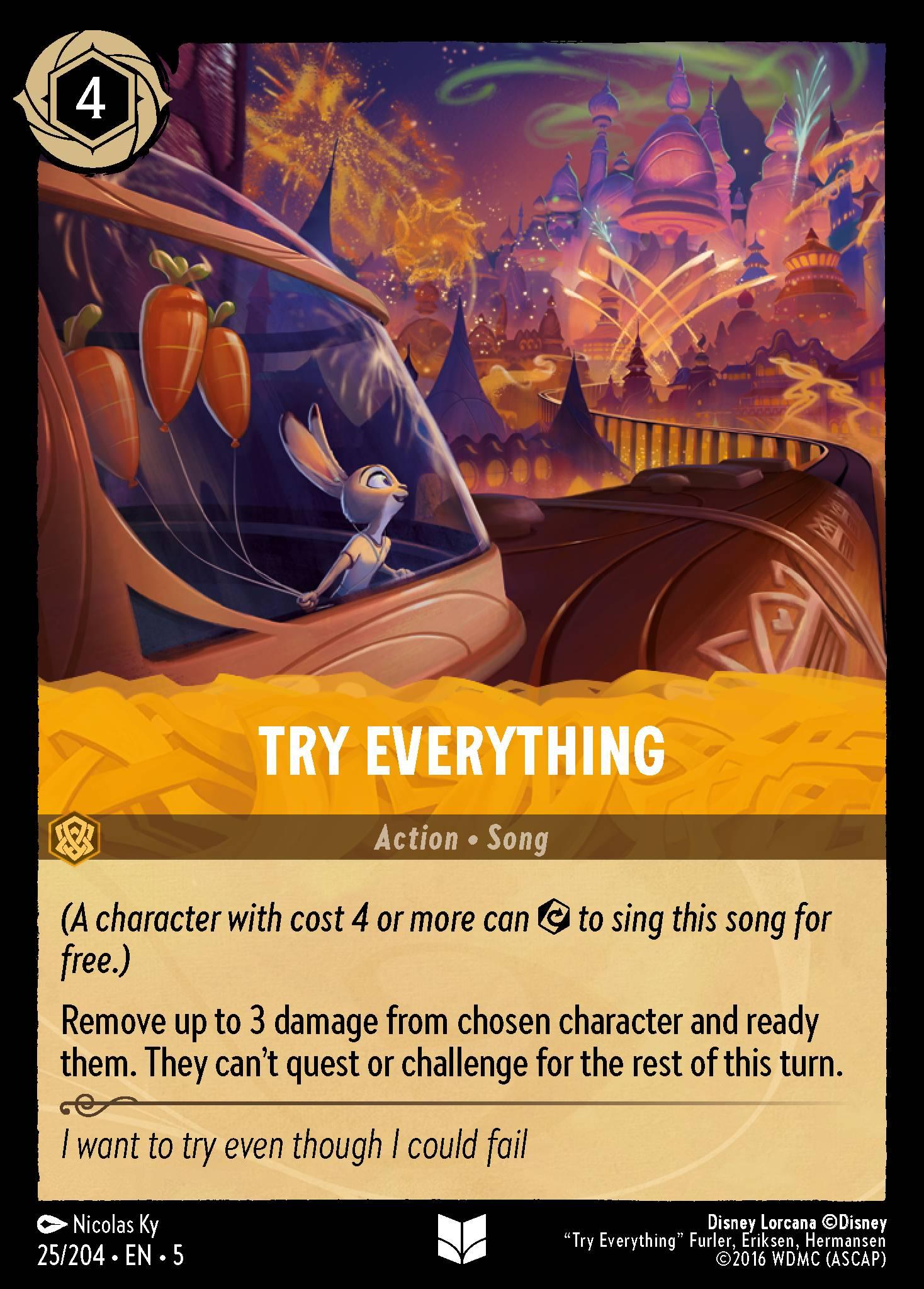 Try Everything - FOIL — image 1