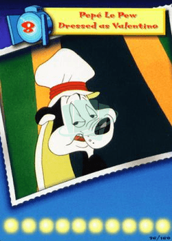 Pepe Le Pew Dressed as Valentino — image 1