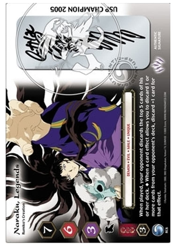 Naraku, Legends — image 1