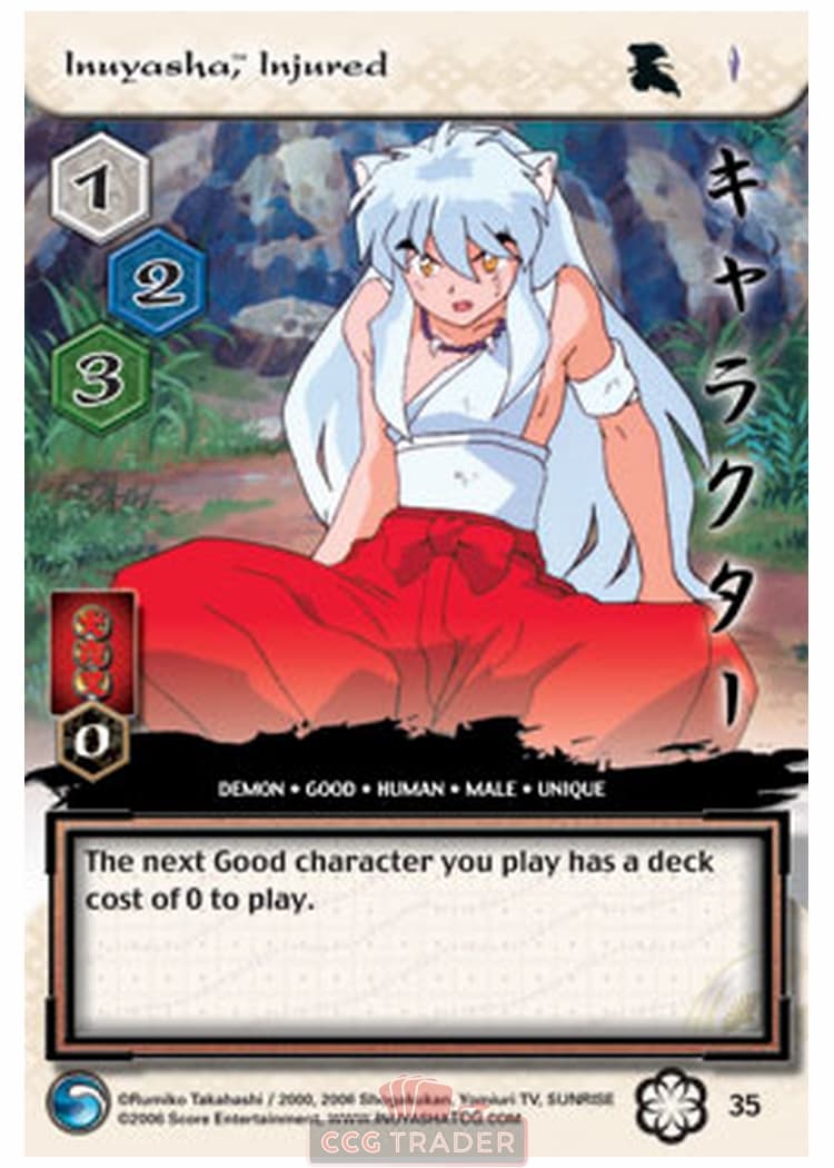 Inuyasha, Injured — image 1
