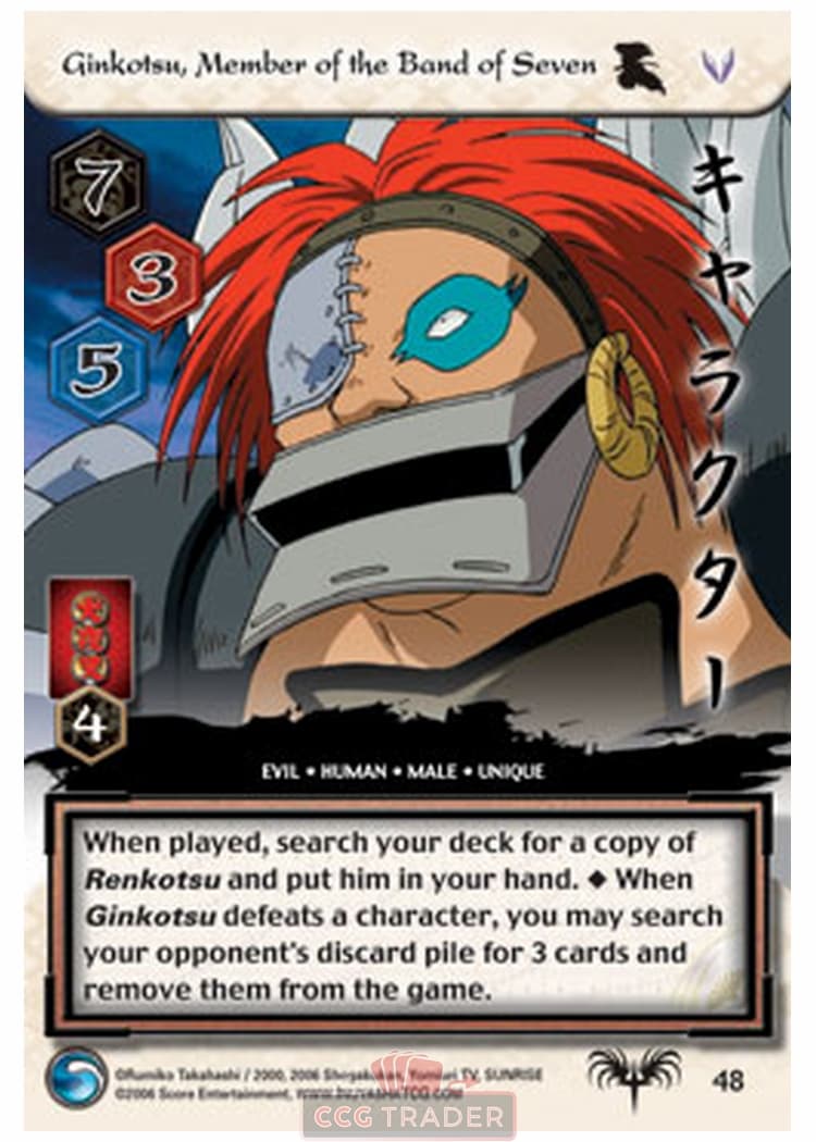 Ginkotsu, Member of the Band of Seven — image 1