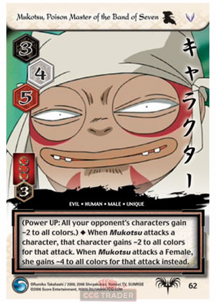 Mukotsu, Poison Master of the Band of Seven — image 1