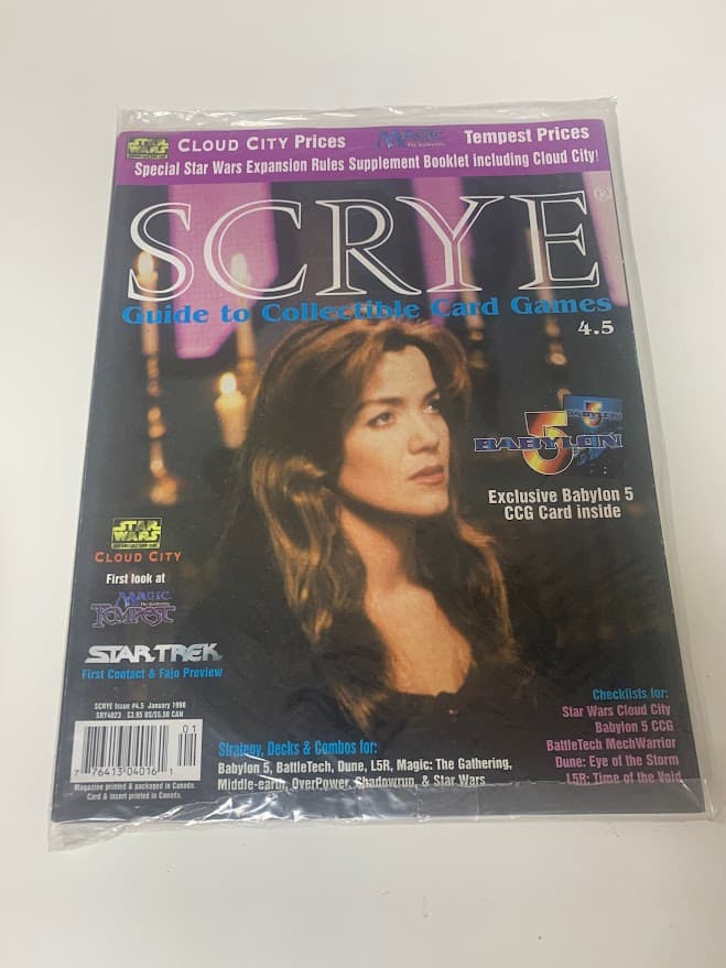 Scrye - Issue 04.5 - January 1998 - VG - SEALED — image 1