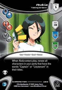 Rukia - Taking Orders — image 1