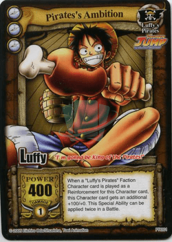 Luffy, Pirate's Ambition - Shonen Jump — image 1