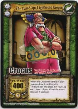 Crocus, The Twin Cape of Lighthouse Keeper - Holo — image 1