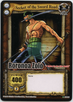 Roronoa Zolo, Seeker of the Sword Road - Holo — image 1
