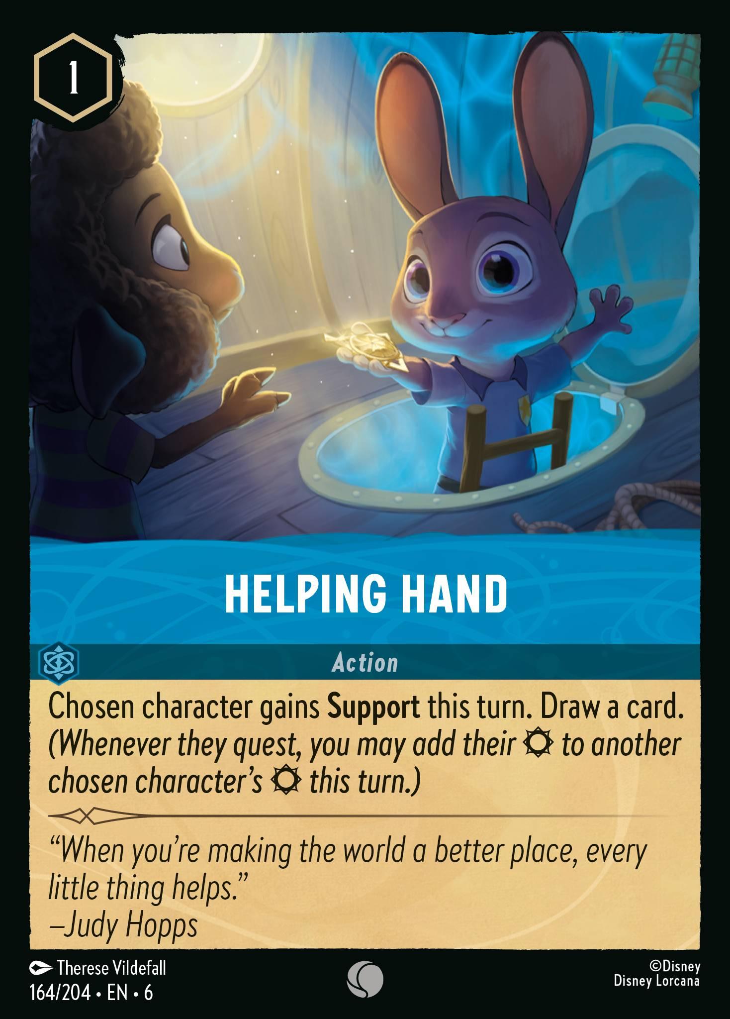 Helping Hand - FOIL — image 1