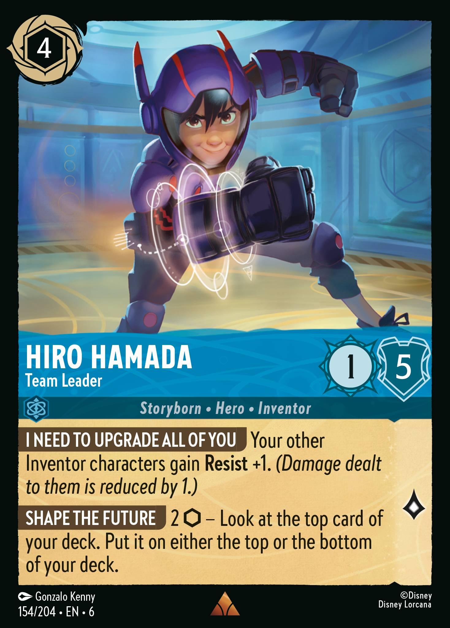 Hiro Hamada, Team Leader — image 1