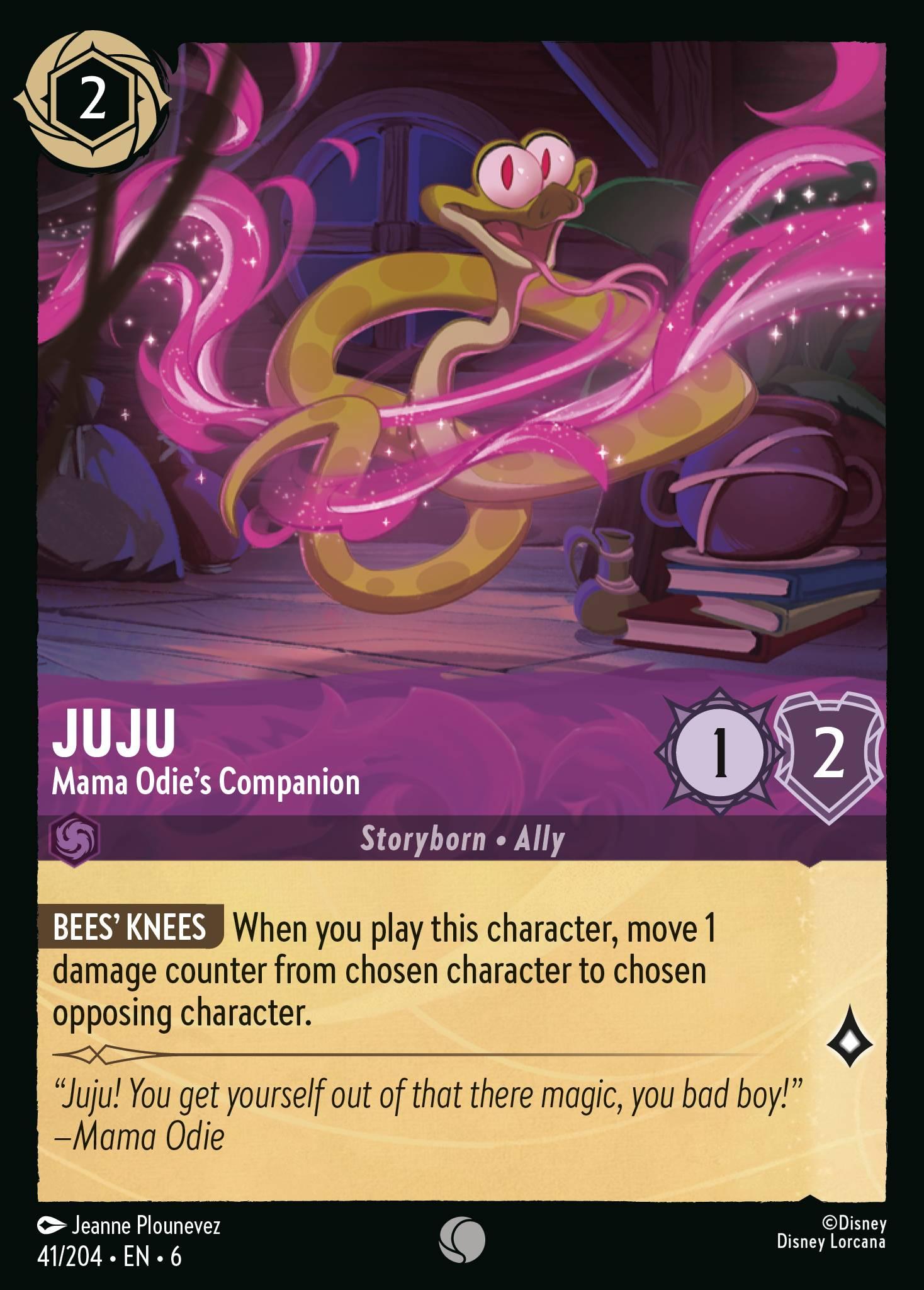 Juju, Mama Odie's Companion - FOIL — image 1