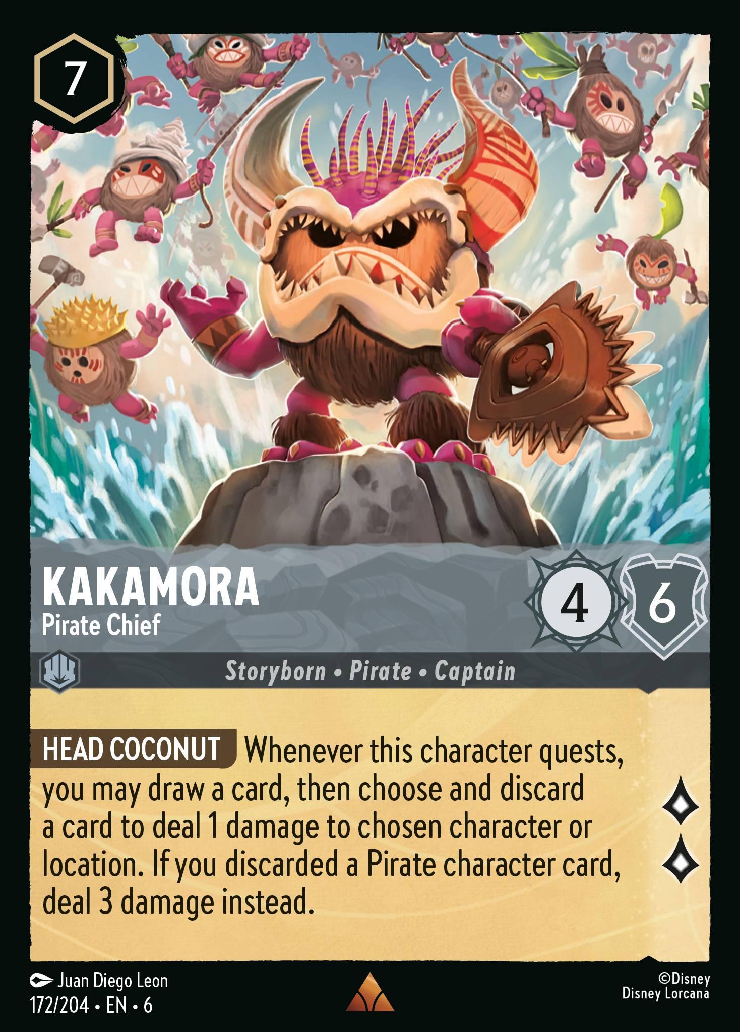 Kakamora, Pirate Chief - FOIL — image 1