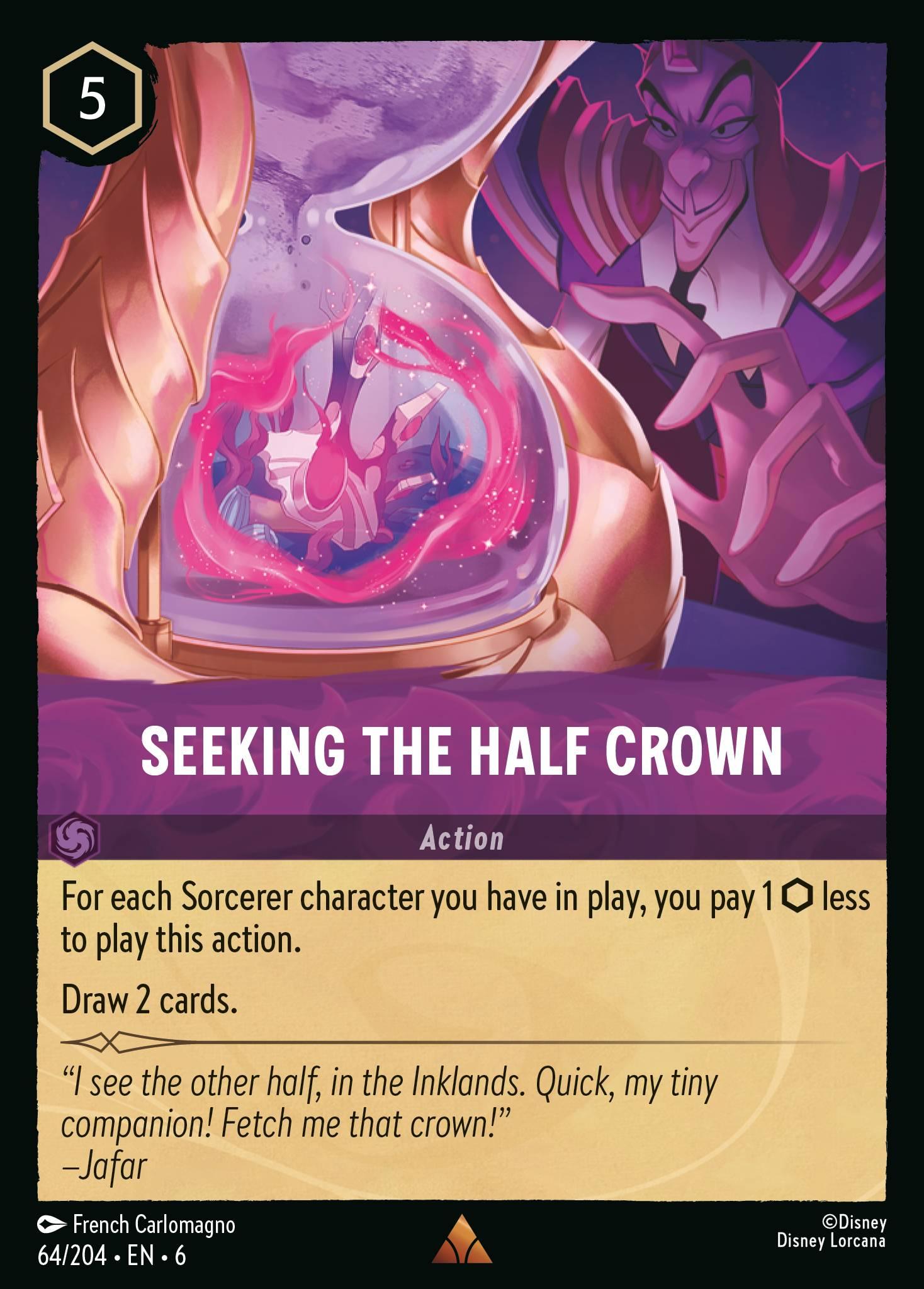 Seeking the Half Crown - FOIL — image 1