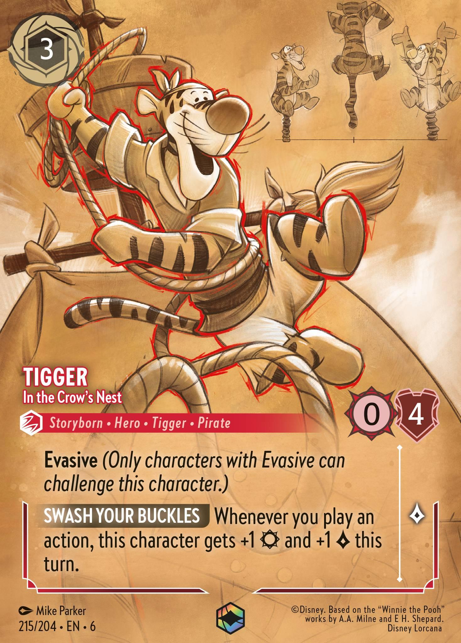 Tigger, In the Crow's Nest - ENCHANTED — image 1
