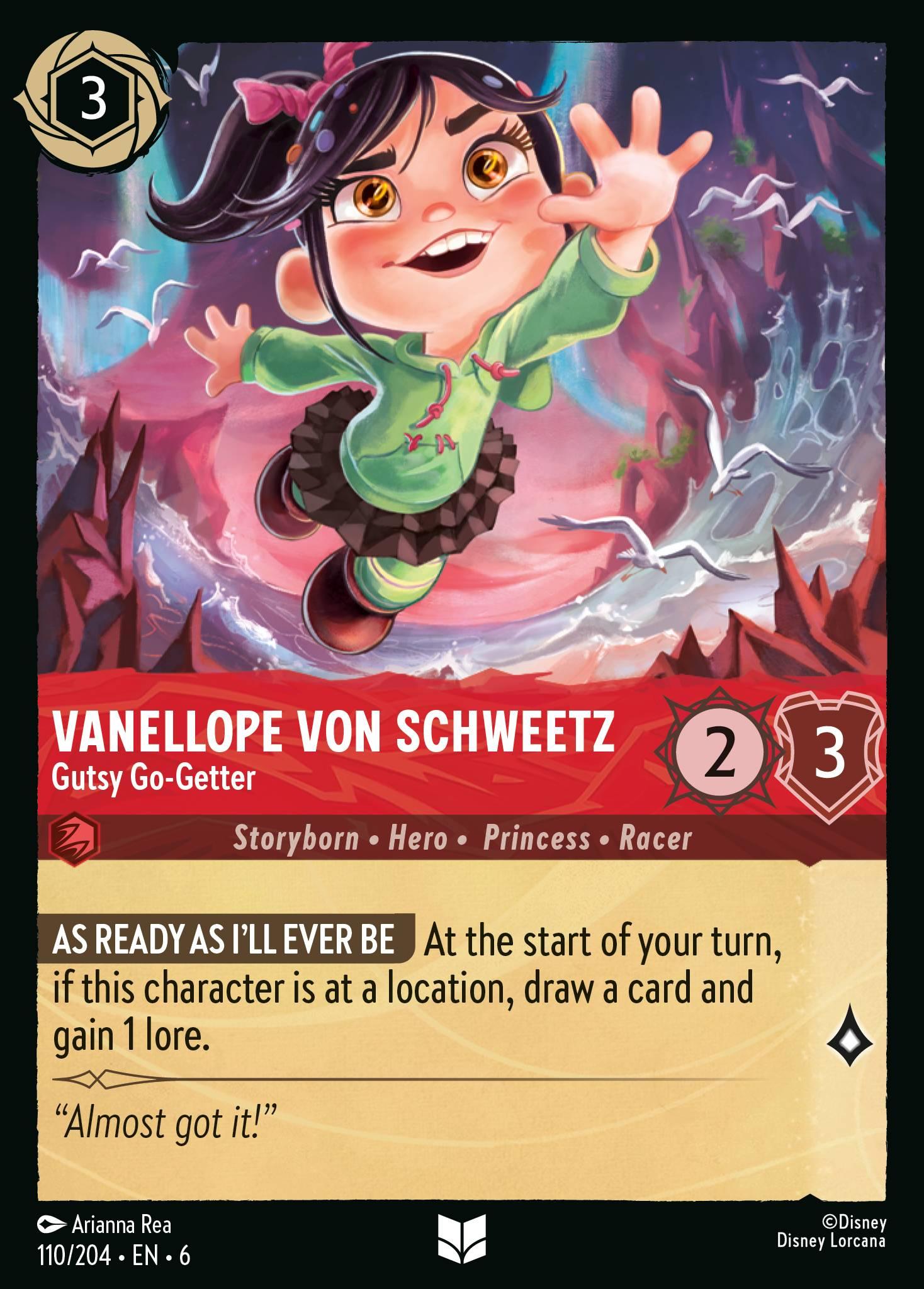 Vanellope Von Schweetz, Gutsy Go-Getter - FOIL — image 1