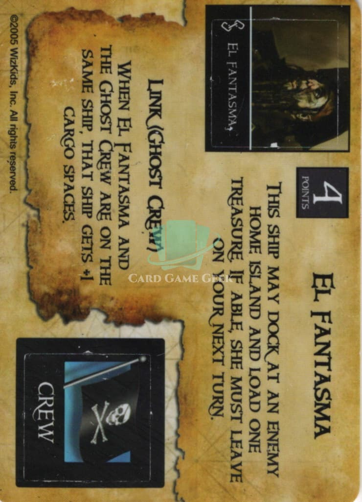 El Fantasma/ Explorer (Pirate) - G31 — image 1
