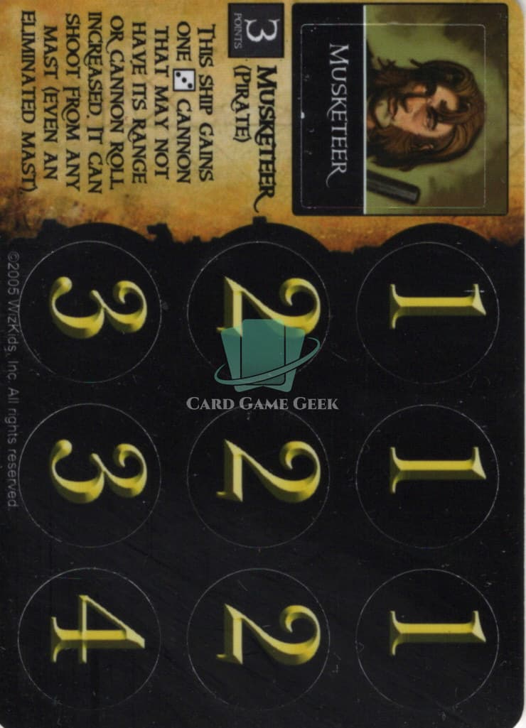 Musketeer (Pirate) - G115 — image 1