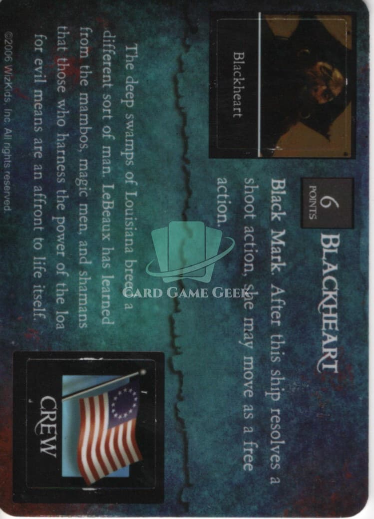 Blackheart/ George Washington LeBeaux - HP - G45 — image 1