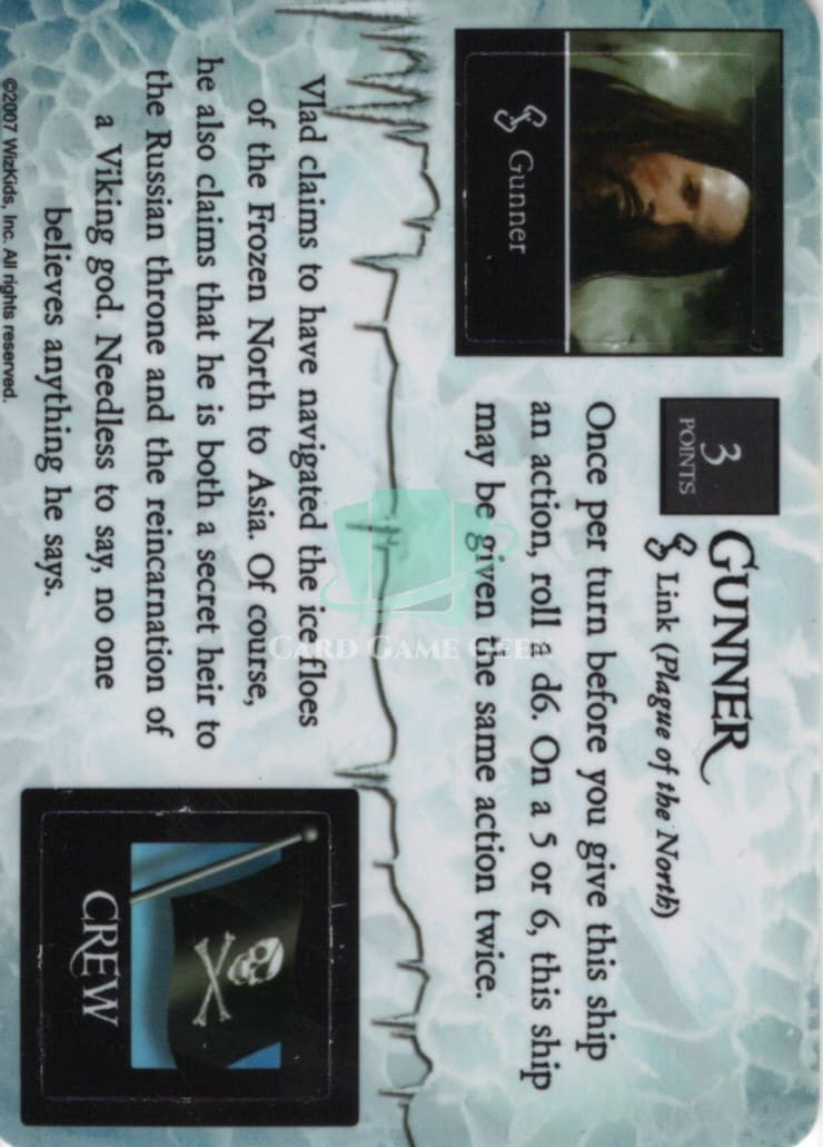 Gunner/ Vlad the Iceblood - G38 — image 1