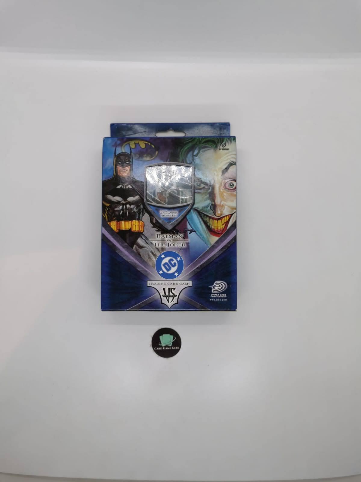 Vs System - DC Batman vs Joker Starter Deck — image 1