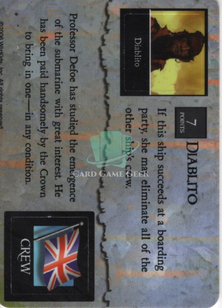 Diabolito/ Professor Clive Defoe - G41 — image 1