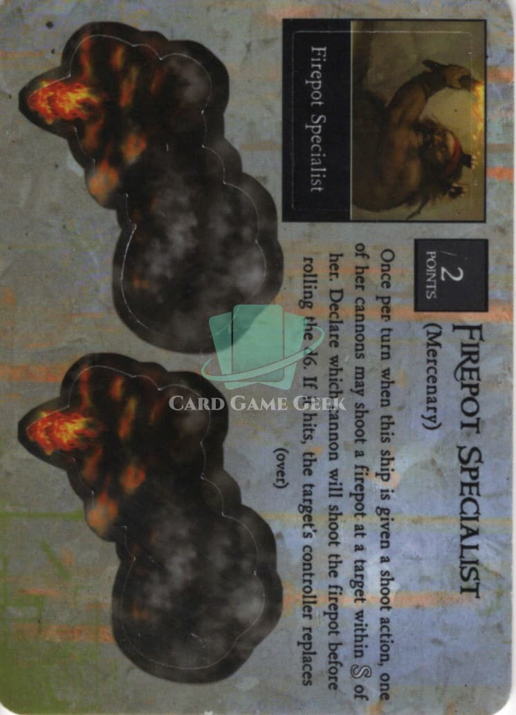 Firepot Specialist (Mercenary) - LP - U27 — image 1