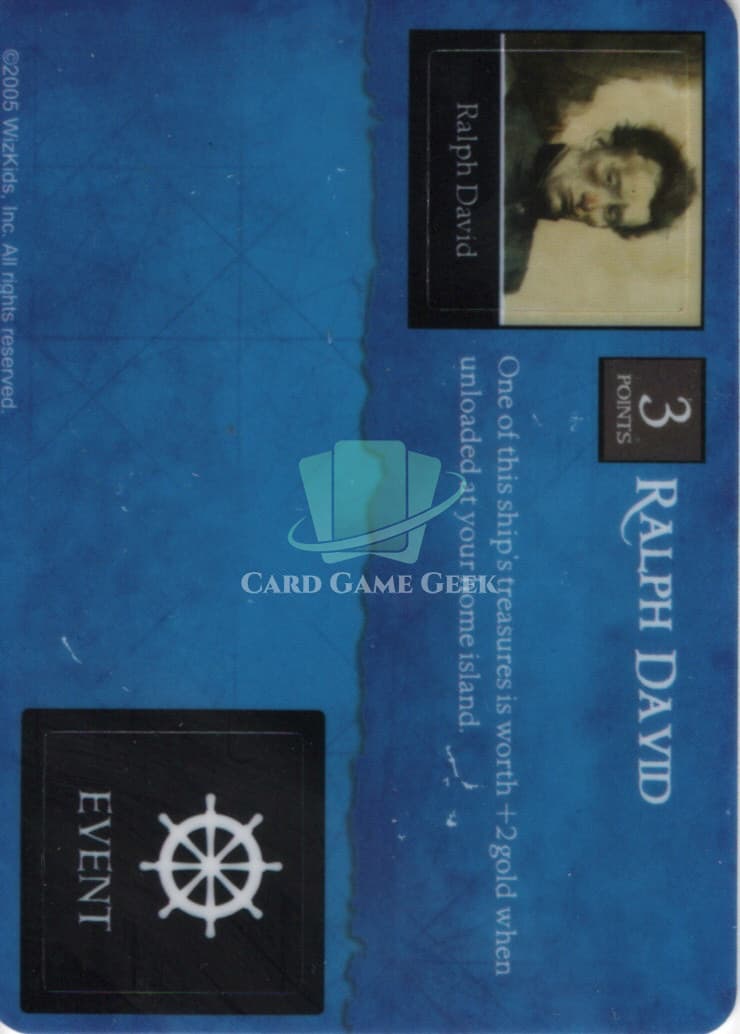 Ralph David/ Becalmed - G98 — image 1