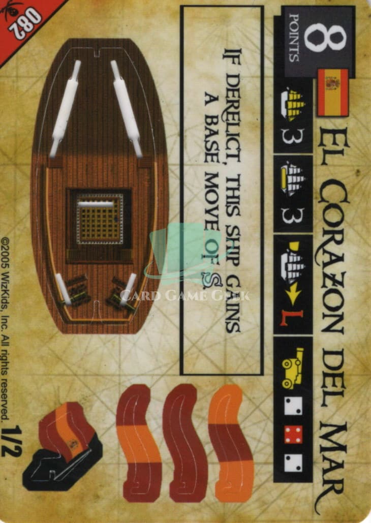 El Corazon del Mar - C82 — image 1